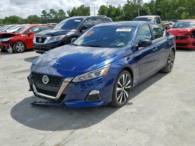 1N4BL4CV9KC201708 - 2019 NISSAN ALTIMA SR BLUE photo 2