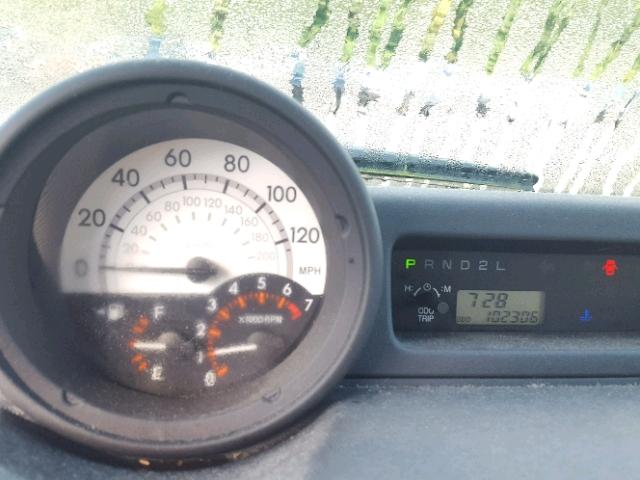 JTLKT324364069451 - 2006 TOYOTA SCION XB Grafit foto 8