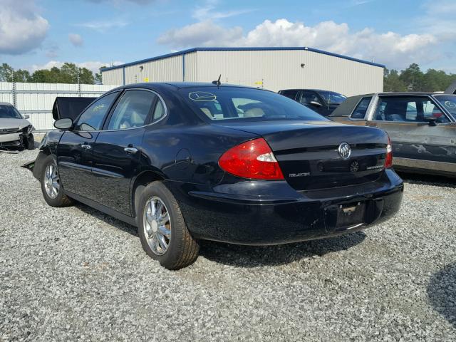 2G4WC582161226822 - 2006 BUICK LACROSSE C BLACK photo 3