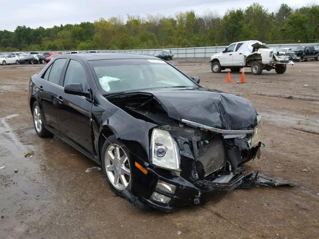 1G6DW677650173635 - 2005 CADILLAC STS BLACK photo 1