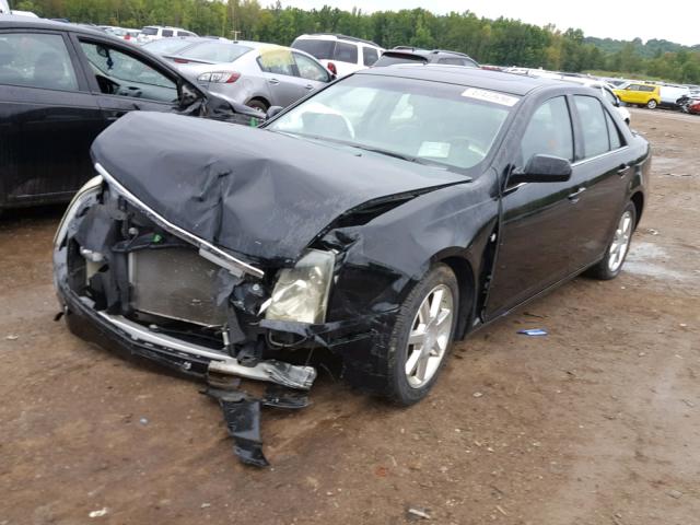 1G6DW677650173635 - 2005 CADILLAC STS BLACK photo 2