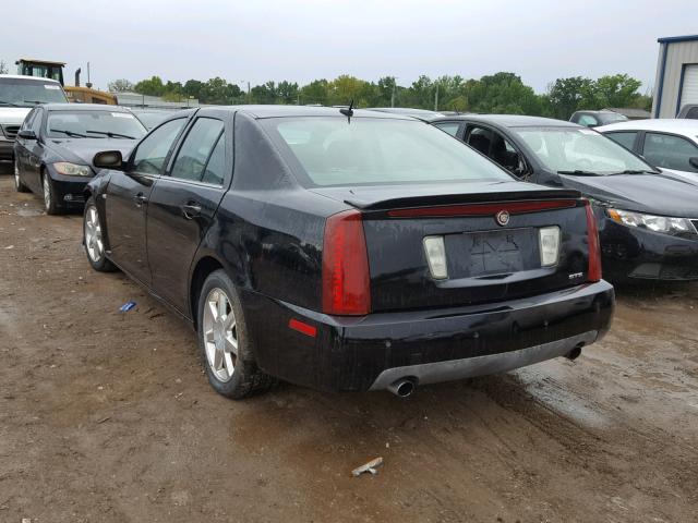 1G6DW677650173635 - 2005 CADILLAC STS BLACK photo 3