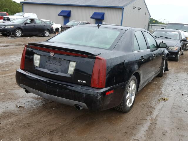 1G6DW677650173635 - 2005 CADILLAC STS BLACK photo 4