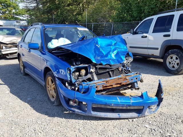 JF1GG29674G800455 - 2004 SUBARU IMPREZA WR BLUE photo 1