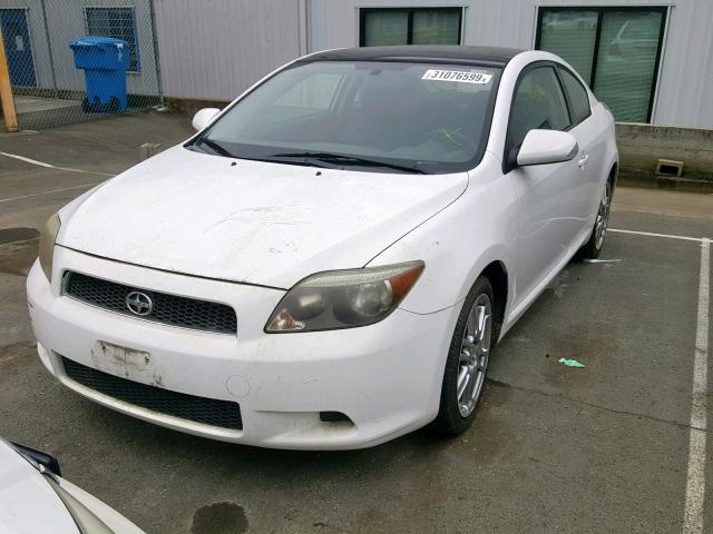 JTKDE177X50046849 - 2005 TOYOTA SCION TC თეთრი ფოტო 2