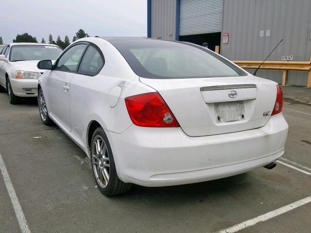 JTKDE177X50046849 - 2005 TOYOTA SCION TC თეთრი ფოტო 3