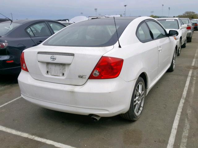 JTKDE177X50046849 - 2005 TOYOTA SCION TC თეთრი ფოტო 4