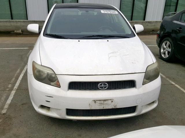 JTKDE177X50046849 - 2005 TOYOTA SCION TC თეთრი ფოტო 9