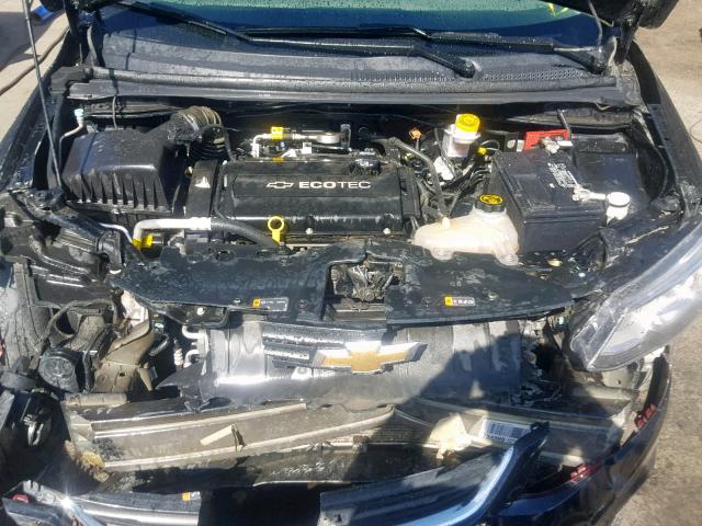 1G1JB5SH1J4115885 - 2018 CHEVROLET SONIC LS 黑色 照片 7