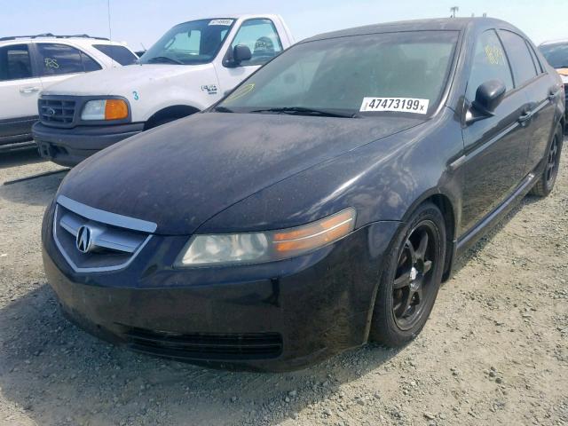 19UUA66206A026337 - 2006 ACURA 3.2TL BLACK photo 2