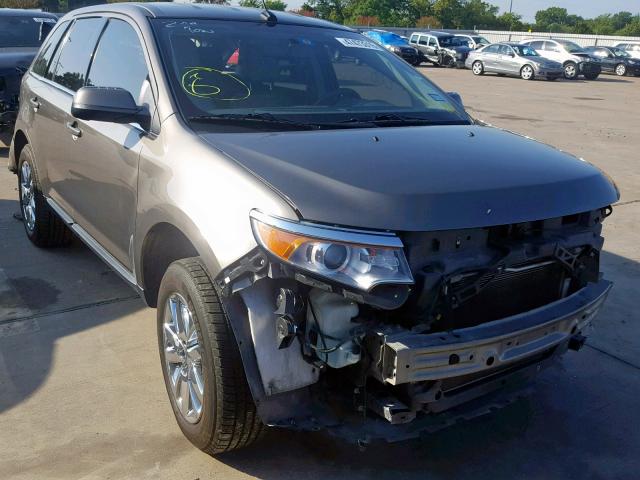 2FMDK3KC9EBB75286 - 2014 FORD EDGE LIMIT CHARCOAL photo 1