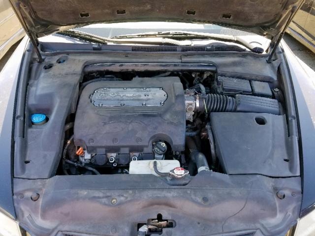 19UUA66205A073219 - 2005 ACURA TL BLACK photo 7