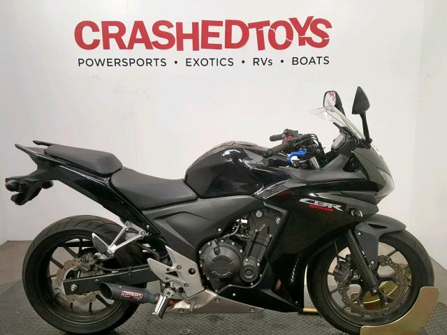 MLHPC4414E5100139 - 2014 HONDA CBR500 R BLACK photo 1