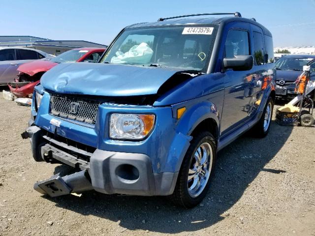 5J6YH18746L002080 - 2006 HONDA ELEMENT EX BLUE photo 2