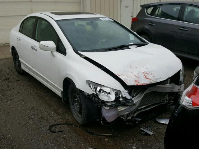 2HHFD5F73AH200977 - 2010 ACURA CSX TECHNO WHITE photo 1