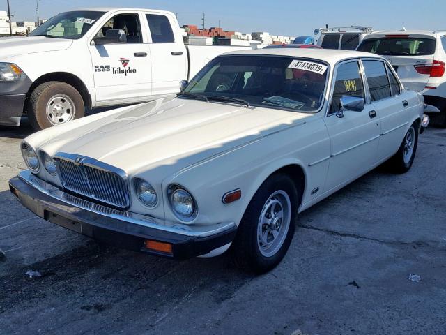 SAJAV1340GC435461 - 1986 JAGUAR XJ6 WHITE photo 2