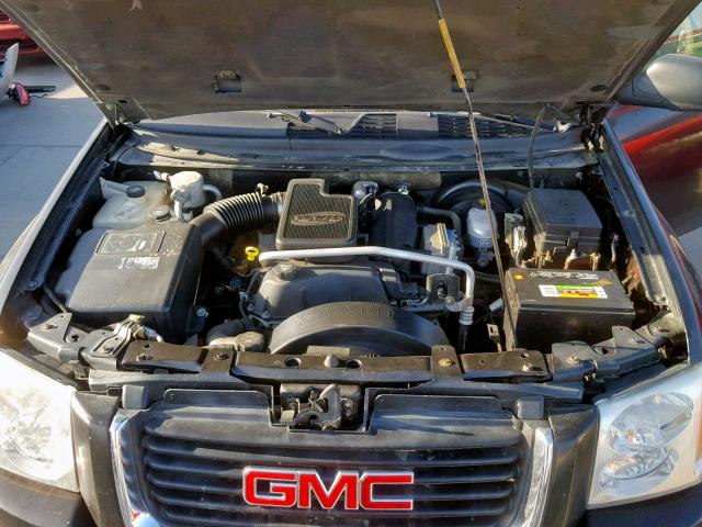 1GKDT13SX42354683 - 2004 GMC ENVOY BLACK photo 7