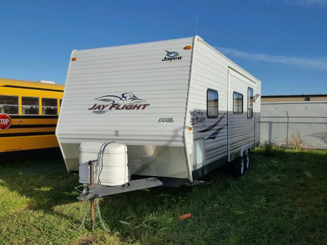 1UJBJ02N4918K0183 - 2009 JAYCO JAY FLIGHT  WHITE photo 2