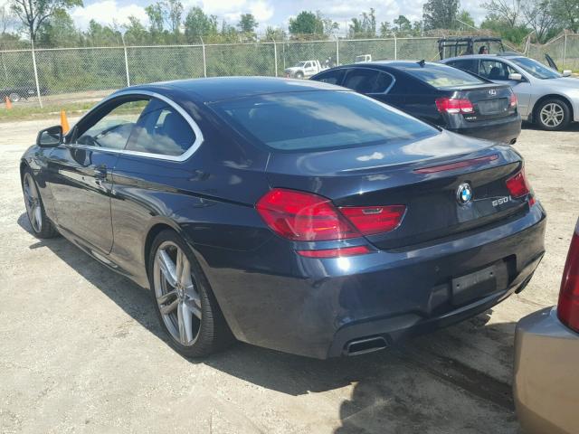 WBALX3C56CDV77157 - 2012 BMW 650 I BLACK photo 3