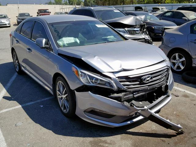 5NPE34AB4GH406462 - 2016 HYUNDAI SONATA SPO GRAY photo 1