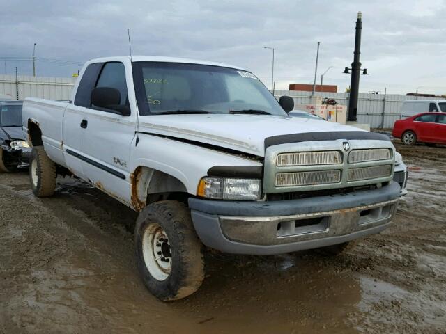 1B7KF23631J529537 - 2001 DODGE RAM 2500 WHITE photo 1