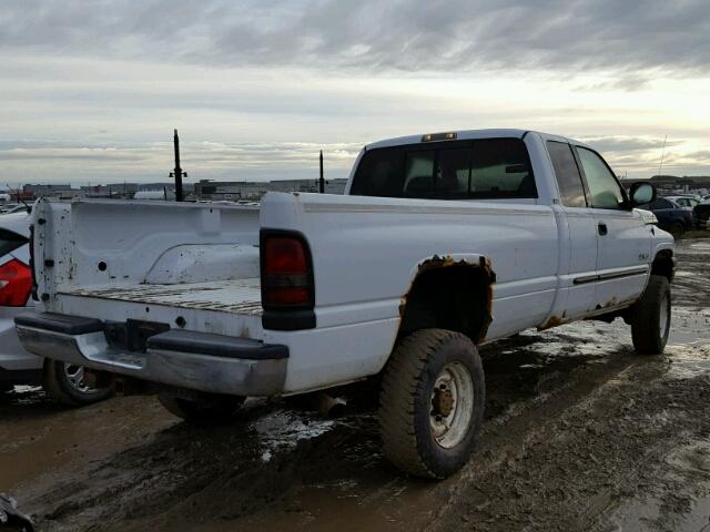 1B7KF23631J529537 - 2001 DODGE RAM 2500 WHITE photo 4