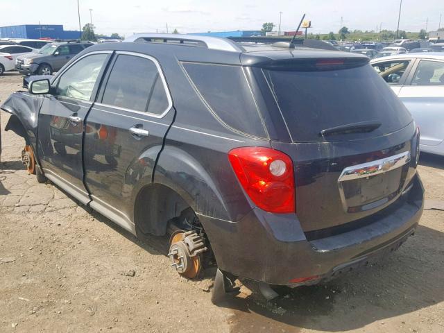 2GNALDEK8F6136865 - 2015 CHEVROLET EQUINOX LT BLACK photo 3