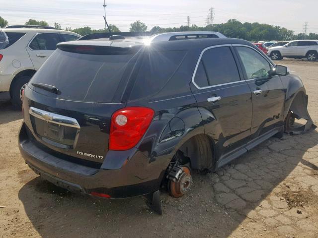 2GNALDEK8F6136865 - 2015 CHEVROLET EQUINOX LT BLACK photo 4