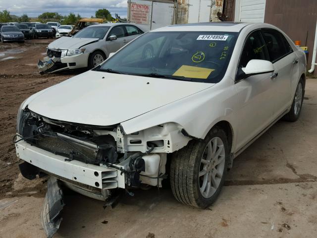 1G1ZE5EU7BF273236 - 2011 CHEVROLET MALIBU LTZ თეთრი ფოტო 2