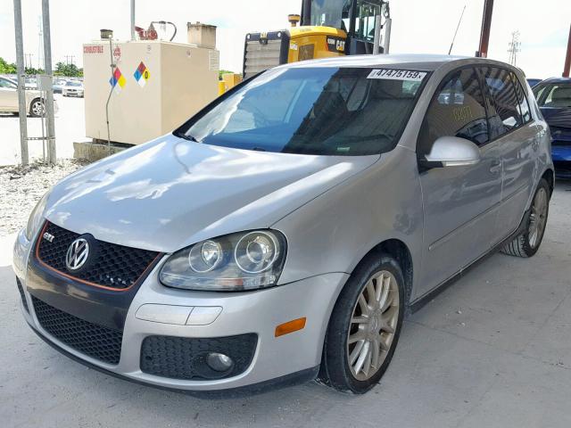 WVWHV71K97W051906 - 2007 VOLKSWAGEN NEW GTI SILVER photo 2