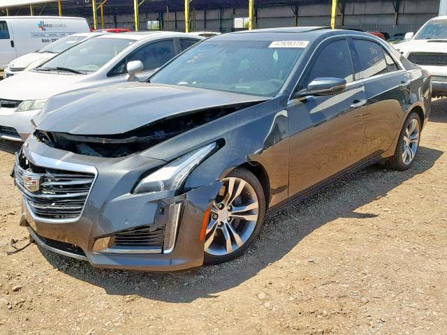 1G6AV5S8XG0125963 - 2016 CADILLAC CTS VSPORT GRAY photo 2