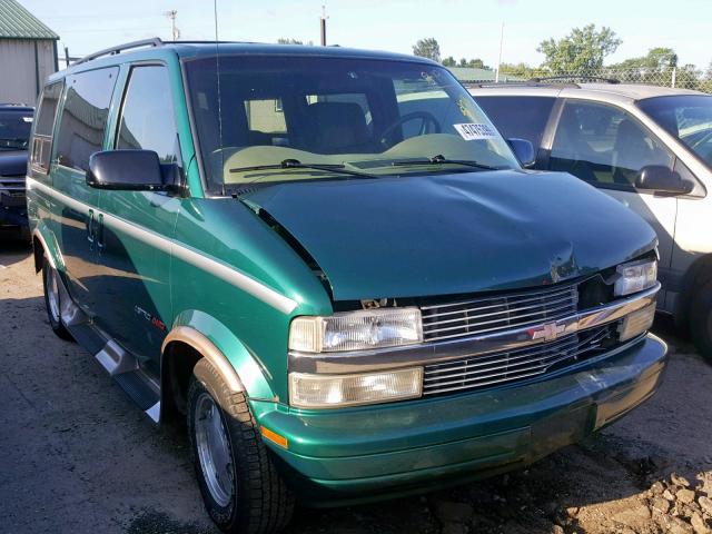 1GBEL19W7XB153102 - 1999 CHEVROLET ASTRO GREEN photo 1