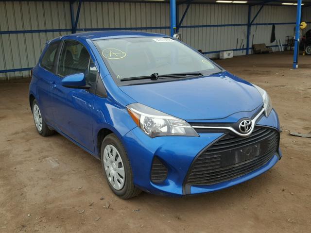 VNKJTUD38GA059333 - 2016 TOYOTA YARIS L BLUE photo 1