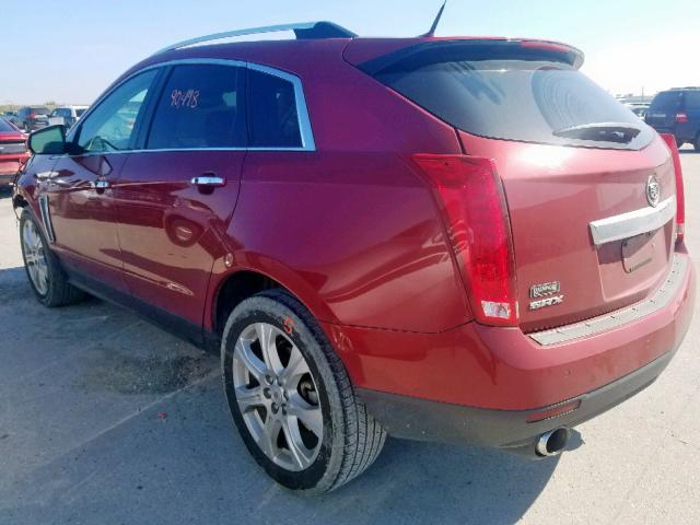 3GYFNDE31DS615851 - 2013 CADILLAC SRX PERFOR RED photo 3