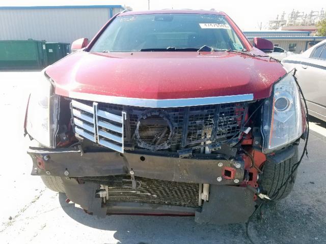 3GYFNDE31DS615851 - 2013 CADILLAC SRX PERFOR RED photo 9