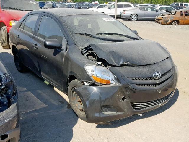 JTDBT923181208776 - 2008 TOYOTA YARIS BLACK photo 1