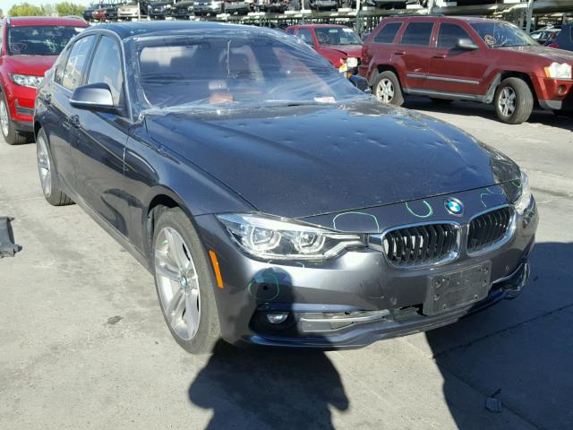 WBA8D9G31HNU65409 - 2017 BMW 330 XI GRAY photo 1