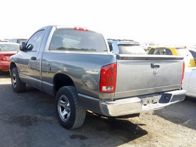 1D7HA16K06J238891 - 2006 DODGE RAM 1500 S GRAY photo 3