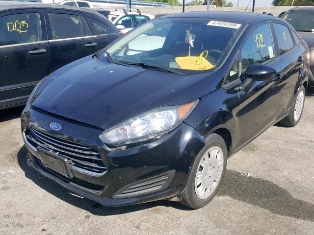 3FADP4AJXGM180497 - 2016 FORD FIESTA S BLACK photo 2