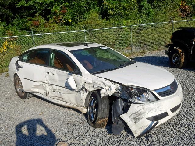 1G8ZV57727F269496 - 2007 SATURN AURA XR WHITE photo 1