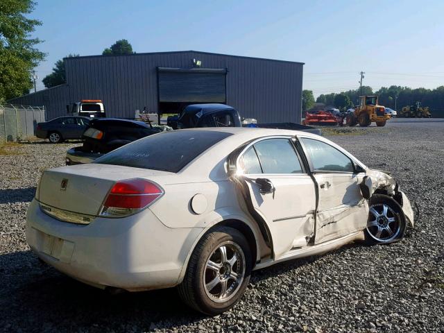 1G8ZV57727F269496 - 2007 SATURN AURA XR WHITE photo 4