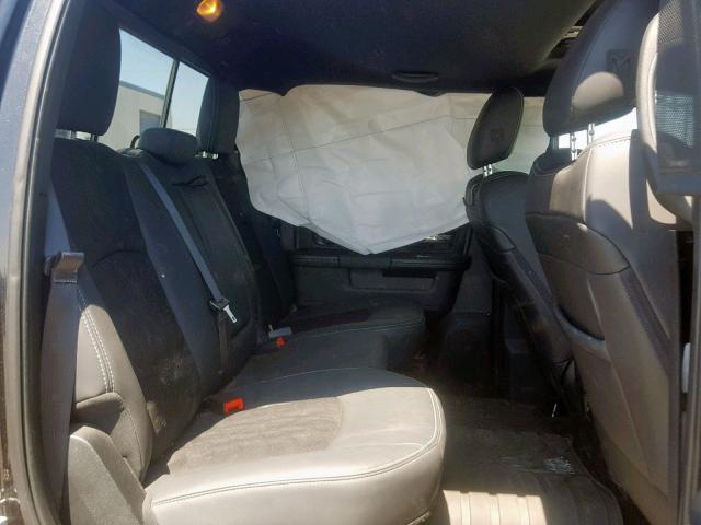 1C6RR7YT3HS811173 - 2017 RAM 1500 REBEL შავი ფოტო 6