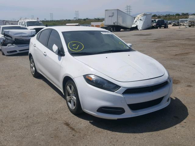 1C3CDFBB5FD266137 - 2015 DODGE DART SXT WHITE photo 1