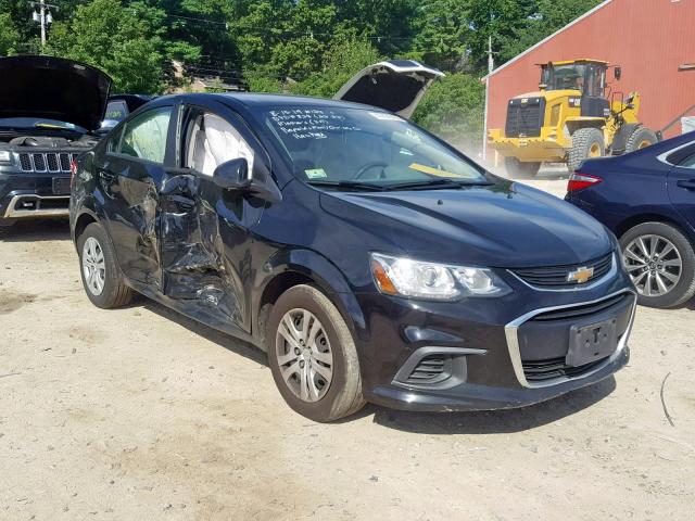 1G1JB5SG5H4134747 - 2017 CHEVROLET SONIC LS 黑色 照片 1