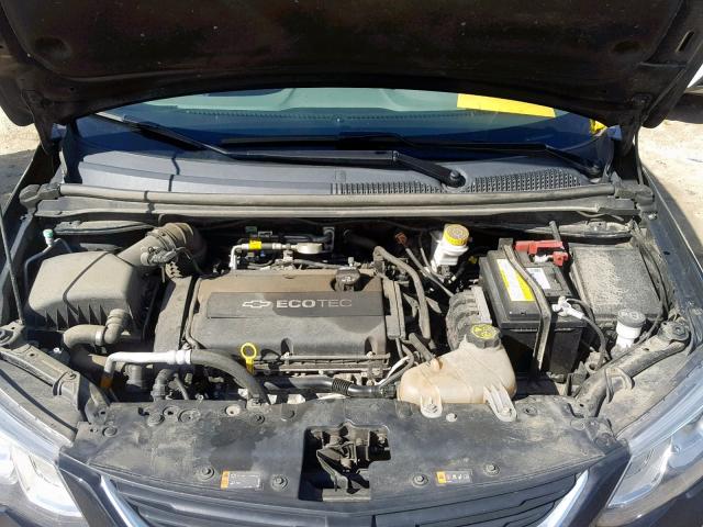 1G1JB5SG5H4134747 - 2017 CHEVROLET SONIC LS 黑色 照片 7