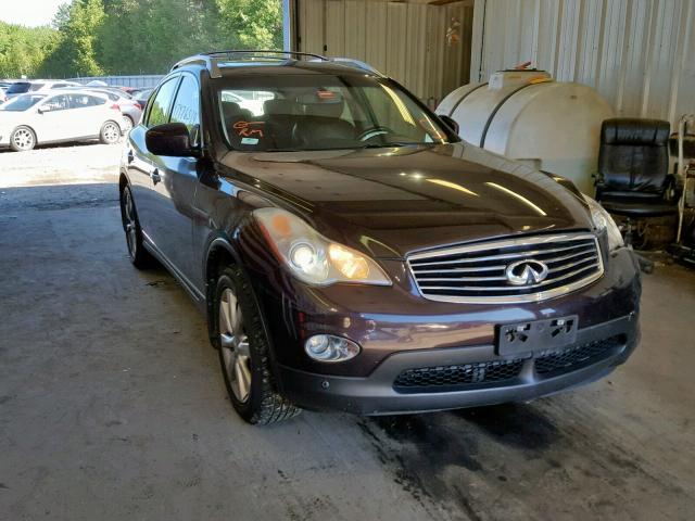 JN1AJ0HR5AM757686 - 2010 INFINITI EX35 BASE RED photo 1