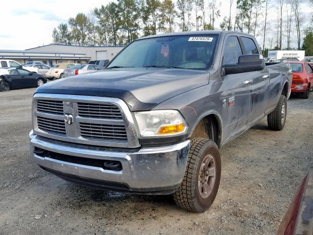 3C63D3HL4CG197618 - 2012 DODGE RAM 3500 S GRAY photo 2