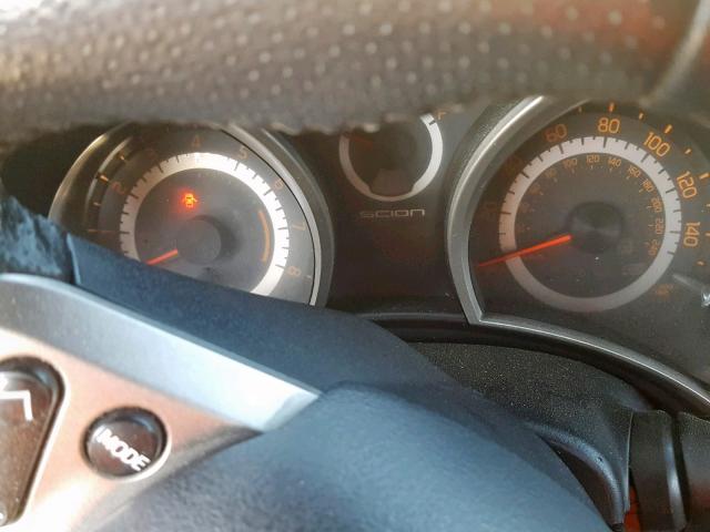 JTKJF5C71D3056907 - 2013 TOYOTA SCION TC ვერცხლისფერი ფოტო 8