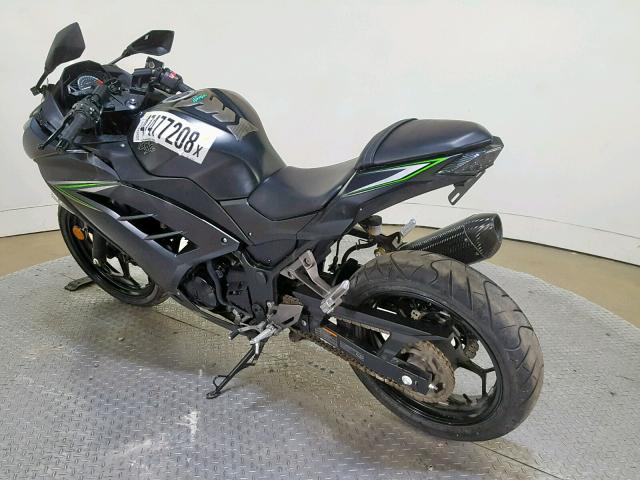 JKAEX8A15GDA27637 - 2016 KAWASAKI EX300 A BLACK photo 6