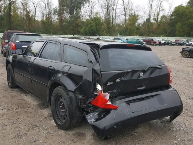 2D4FV48T65H642987 - 2005 DODGE MAGNUM SE BLACK photo 3